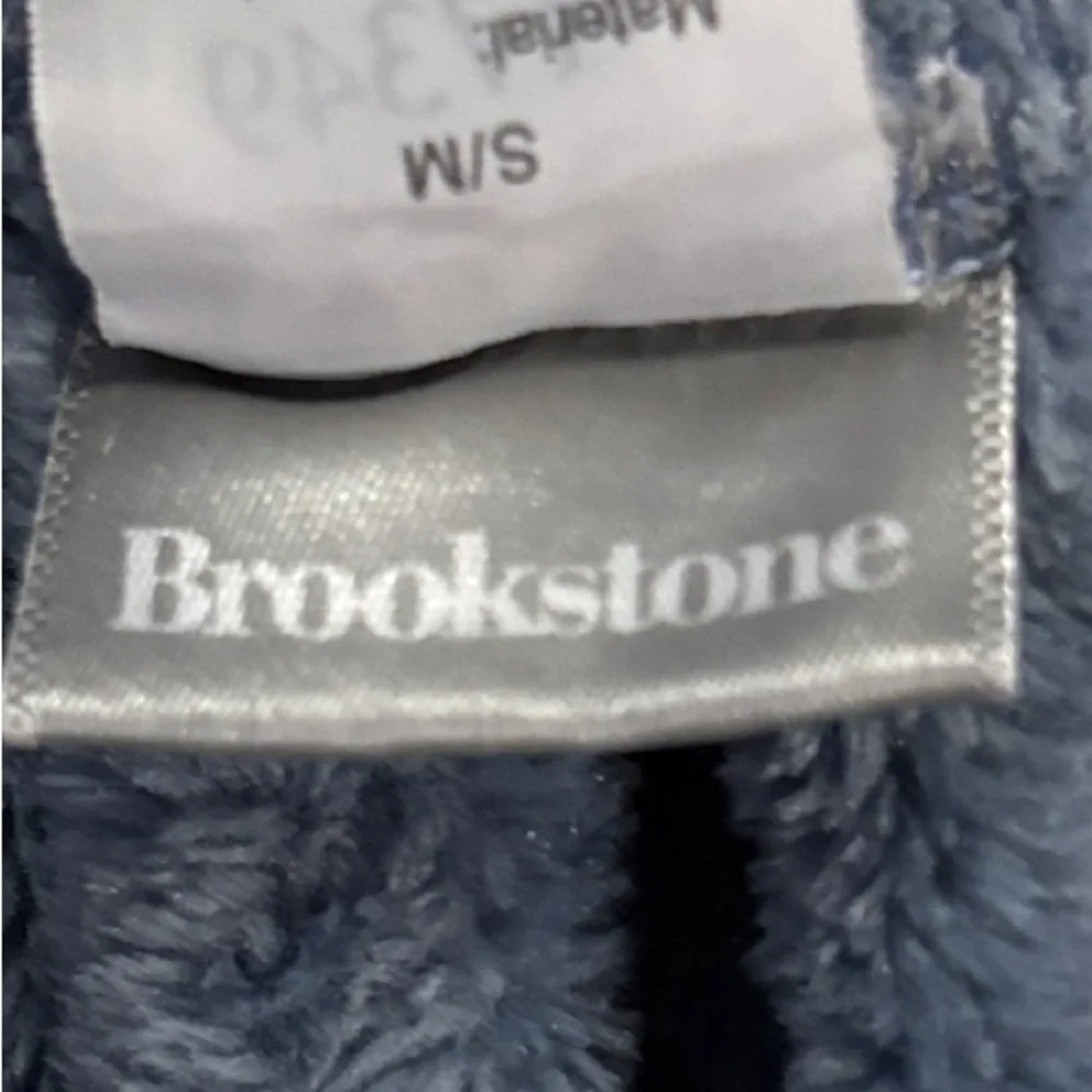 Brookstone Plush Blue Robe - Picture 6 of 7